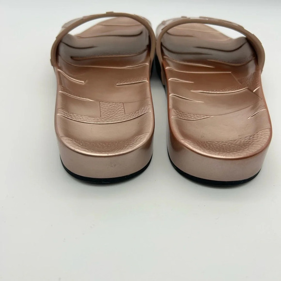 New jimmy Choo Rey slides rose gold size 37 display pair - Picture 4 of 13